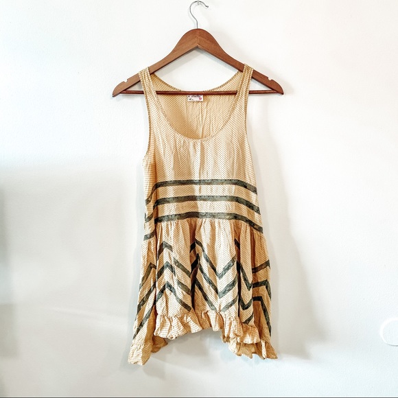 Intimately Free People Voile and Lace Trapeze Slip - Picture 4 of 8